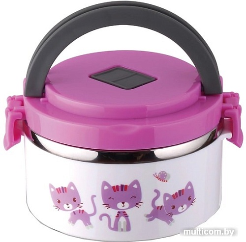 Термос для еды BEKKER BK-4377 0.6л (розовый)