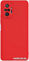 Чехол для телефона Case Cheap Liquid для Xiaomi Redmi Note 10 Pro (красный)