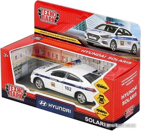 Технопарк Hyundai Solaris Полиция SOLARIS2-12POL-WH