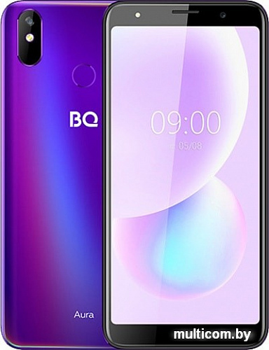 Смартфон BQ-Mobile BQ-6022G Aura (фиолетовые флюиды)