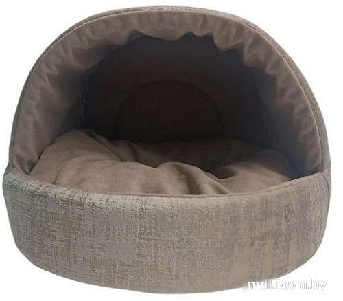 Домик Homepet Indigo №1 83675 (38x35x27см, коричнево-золотистый)