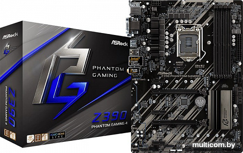 Материнская плата ASRock Z390 Phantom Gaming 4