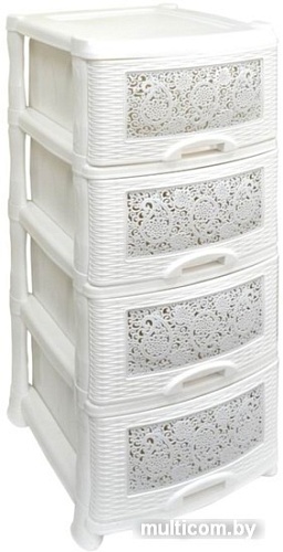 Комод Violet Ажур 035426 (белый)