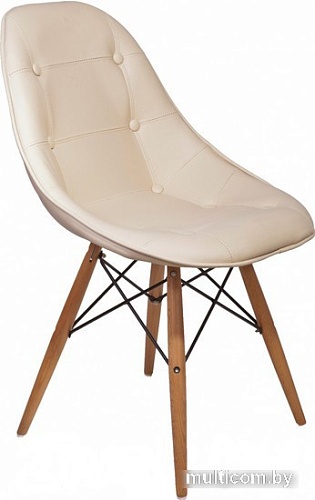 Стул Mio Tesoro Элма SC-004 (бежевый/дерево) [434039]