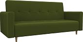 Диван Mebelico Вест 108720 (микровельвет, зеленый)
