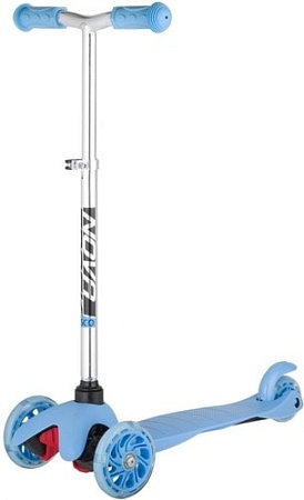 Самокат Novatrack Disco-Kids Basic 120H.DISCOKIDS.BL20 (голубой)