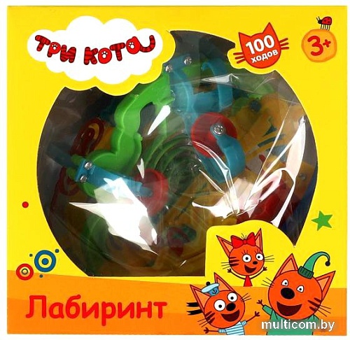 Лабиринт Играем вместе Три кота 1604K1267-R1