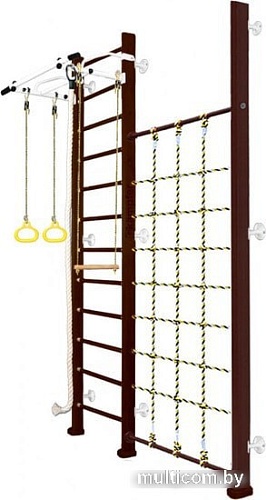 Детский спортивный комплекс Kampfer Winner Wall Высота 3 (шоколадный/белый)