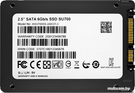 SSD A-Data Ultimate SU700 240GB [ASU700SS-240GT-C]