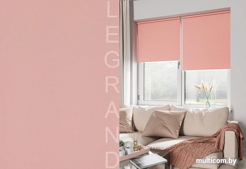 Рулонные шторы Legrand Блэкаут 38x175 (коралл)