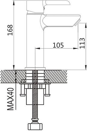Смеситель Shevanik S6071