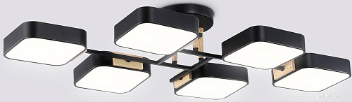 Ambrella FL4887/6 BK/WD (черный/дерево)