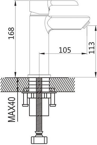 Смеситель Shevanik S6071
