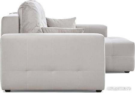 Угловой диван PirroGroup Питсбург угловой (правый, велюр, velvet grey)