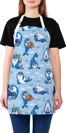 Фартук JoyArty Веселые тюлени ap_11870
