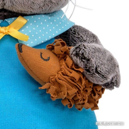 Классическая игрушка BUDI BASA Collection Басик Baby с ежиком BB-101 (20 см)