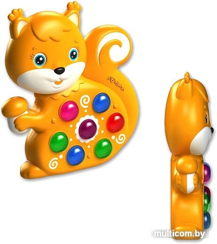 Интерактивная игрушка Азбукварик Веселушки. Белочка 4630027290311