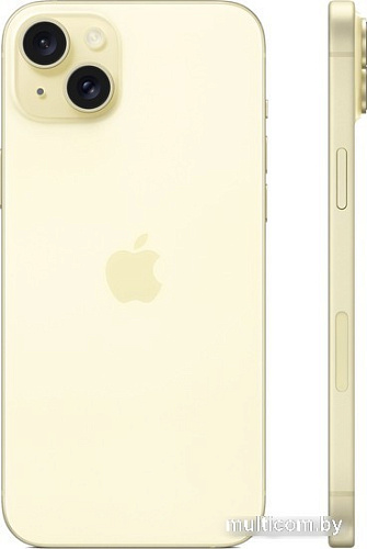 Apple iPhone 15 Plus Dual SIM 256GB (желтый)