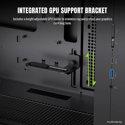 Корпус GameMax Legend CLAW 360 (черный)