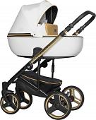 Универсальная коляска Riko Ozon Premium (2 в 1, 33 gold white)