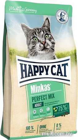 Корм для кошек Happy Cat Minkas Pеrfect Mix с птицей, ягненком и рыбой 4 кг