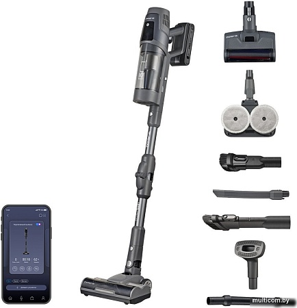 Пылесос Polaris PVCS 6020 Cyclonic Way PRO Wi-Fi IQ Home (серый)