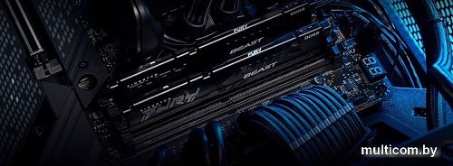 Оперативная память Kingston FURY Beast 2x16ГБ DDR5 6400 МГц KF564C32BBK2-32