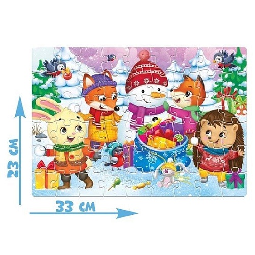 Пазл Puzzle Time Новогодние забавы 4868656 (54 эл)