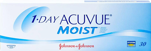 Контактные линзы Acuvue 1-Day Acuvue Moist -3.5 дптр 8.5 мм