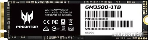 SSD Acer Predator GM3500 1TB BL.9BWWR.102