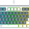 Клавиатура Havit Gamenote KB884L RGB (белый, Content Red)