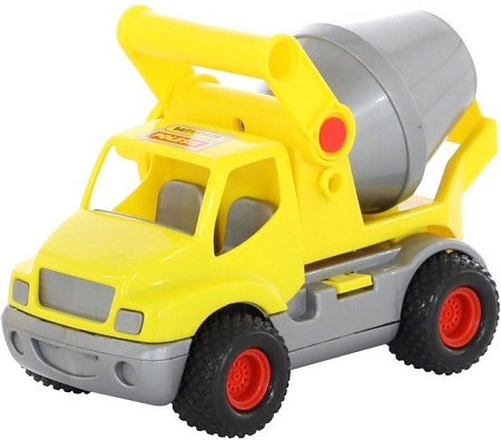 Полесье КонсТрак автомобиль-бетоновоз (жёлтый) 0797