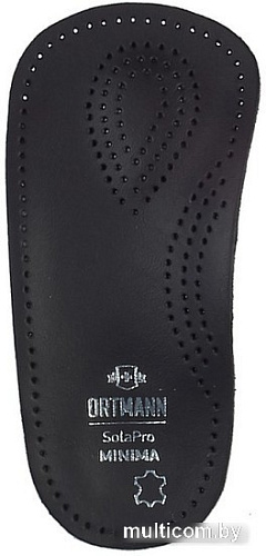 Стельки ортопедические Ortmann Minima (р.37,черный)