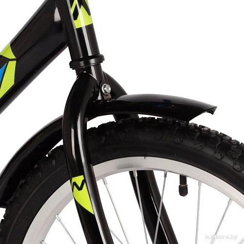 Детский велосипед Novatrack Twist 20 201TWIST.BK5 (черный)