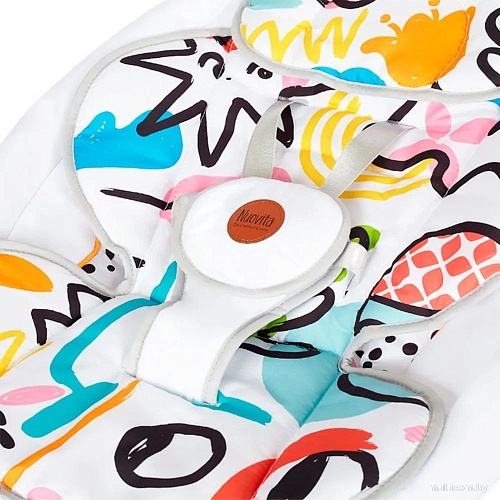 Детские шезлонги и качалки Nuovita Degno D1 (белый/дымчато-белый)