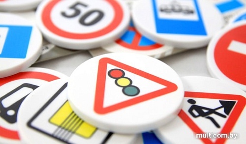 Развивающая игра Десятое королевство Лото Знаки дорожного движения 00702