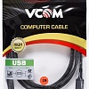 Кабель VCOM CU401M-2M USB 2 Type-A - USB 3.2 Gen2 Type-C (2 м, черный)
