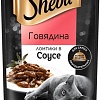 Пресервы Sheba Ломтики в соусе. Говядина 75 г
