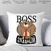 Декоративная подушка Print Style Boss, я тут главный 40x40plat260