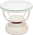 Стол TetChair Andrea D60х50см TCH White (белый)