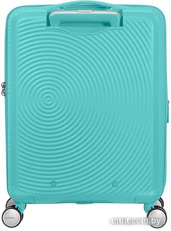 Чемодан-спиннер American Tourister Soundbox Poolside Blue 55 см