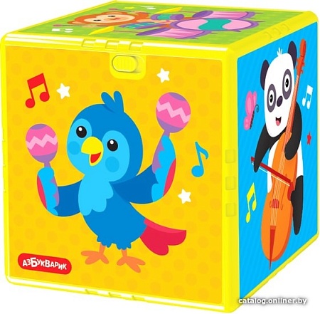 Интерактивная игрушка Азбукварик Говорящий кубик. Веселый зоопарк 4680019285726