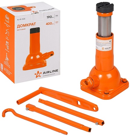 Бутылочный домкрат Airline AJ-R-02S 2т