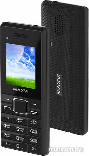 Мобильный телефон Maxvi C9 Black