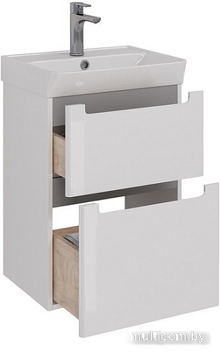 Lemark Тумба под умывальник Buno 50 LM04B50T (белый глянец)