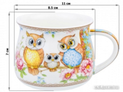 Кружка Elan Gallery Совушки 420338