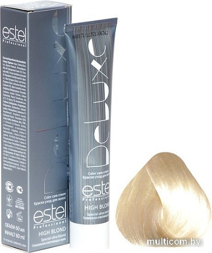 Estel Professional High Blond De Luxe 116 пепельно-фиолетовый блондин ультра