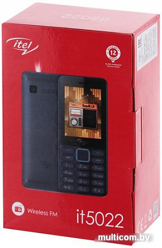 Мобильный телефон Itel it5022 (черный)