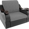 Кресло Лига диванов Меркурий 100684 80 см (серый/черный)