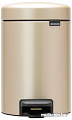 Brabantia Pedal Bin NewIcon 3 л (шампань)